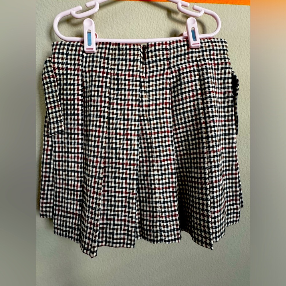 NWT Zara Girl gingham skirt sz 8